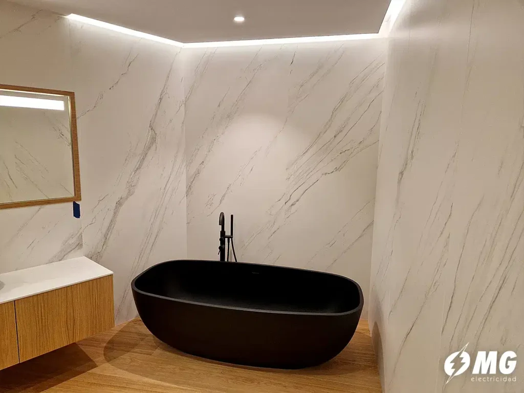 Domotic KNX Altea Alicante - Ekran dokunmatik KNX Kontrol ışıkları