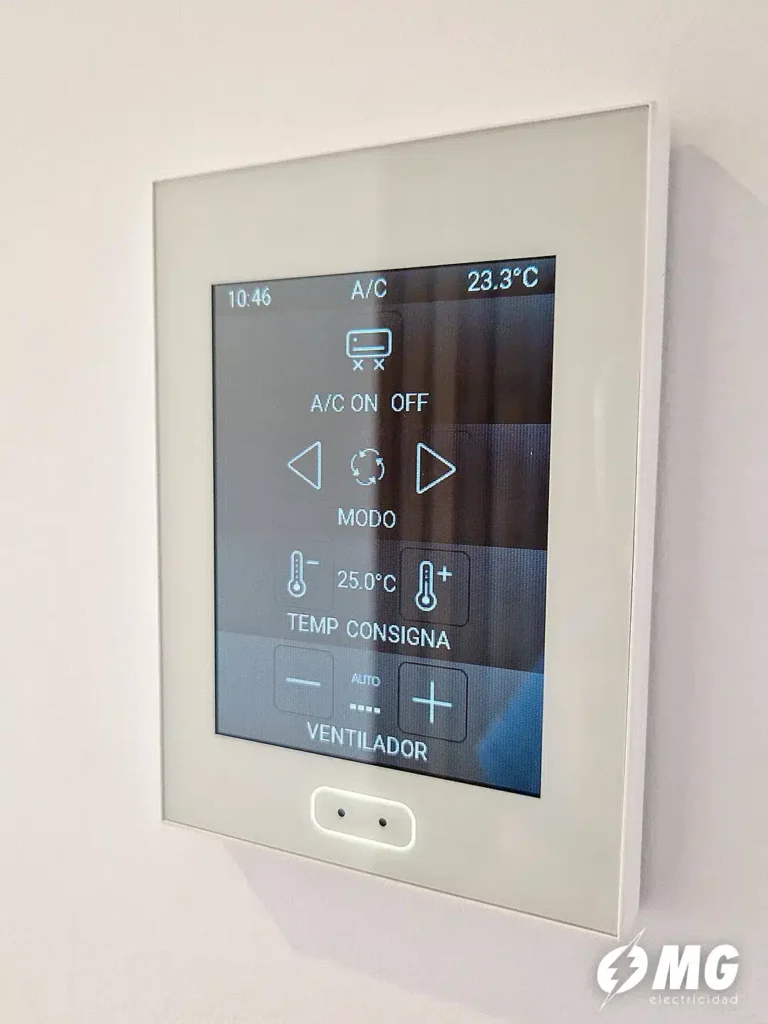 Domotica KNX Altea Alicante - Klima Kontrolü