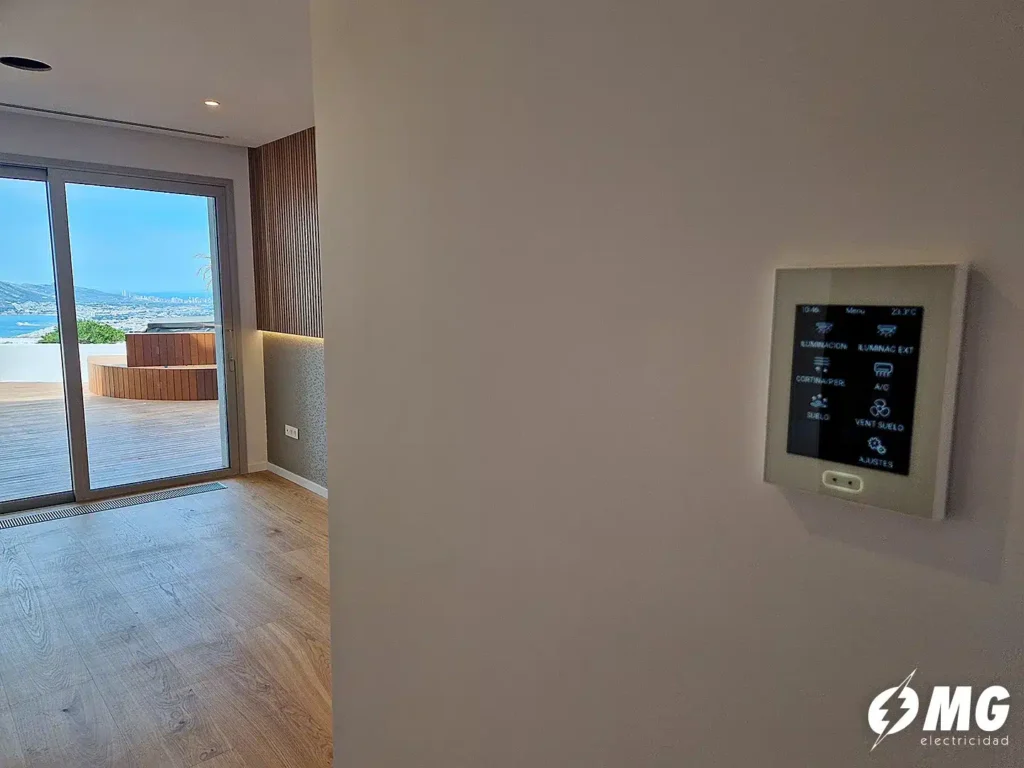 Domotica KNX Altea Alicante - Havalandırmanın düzenlenmesi