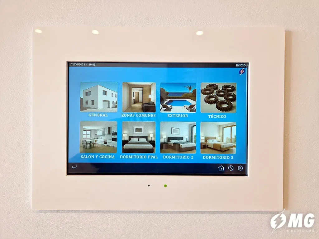 Domotics KNX Altea Alicante - Detay Ekran KNX