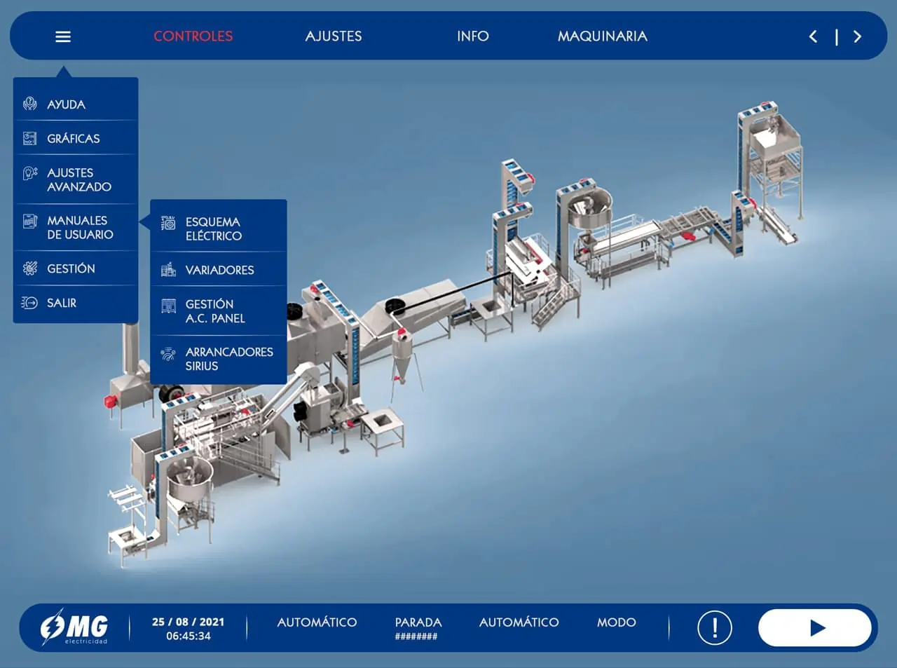 Industrial Automation – Control Interface